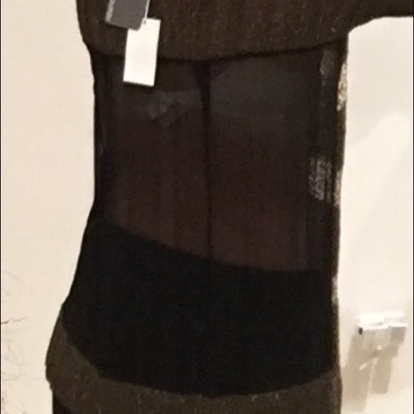 Svee knit top with sheer black back - Picture 7 of 8